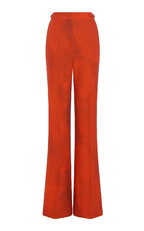 Women's Trendy Clothing Vesta Flare Pant in Spice Virgin Wool